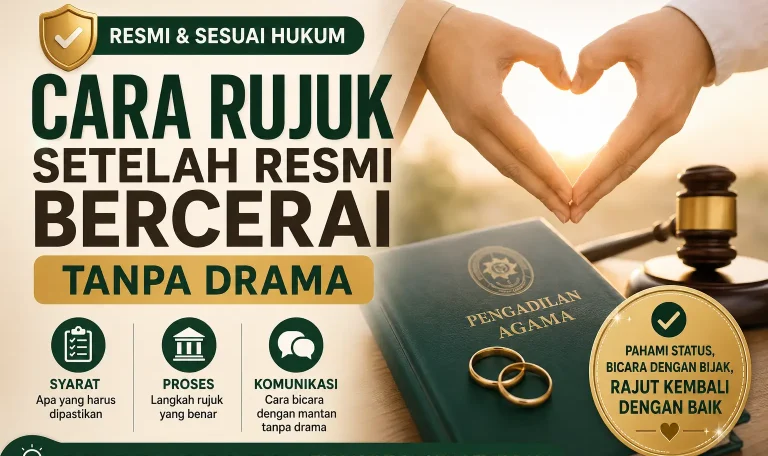 Cara Rujuk Setelah Resmi Bercerai di Pengadilan Agama Islam Tanpa Drama: Tips Berkomunikasi dengan Mantan Pasangan