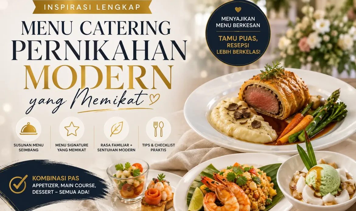 Menu Catering Pernikahan Modern yang Memikat