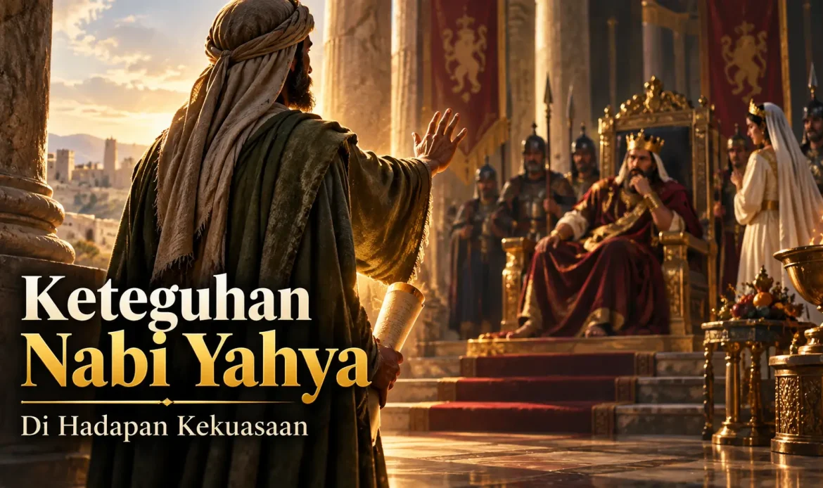 nabi yahya alaihissalam konsisten menentang pernikahan raja hirodus dengan