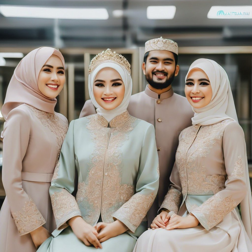 baju seragam keluarga untuk pesta pernikahan terbaru
