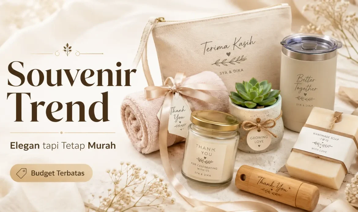 murah souvenir pernikahan yang sedang trend