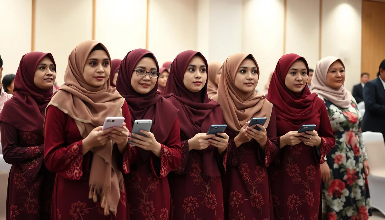 rekomendasi baju seragam keluarga untuk pesta pernikahan