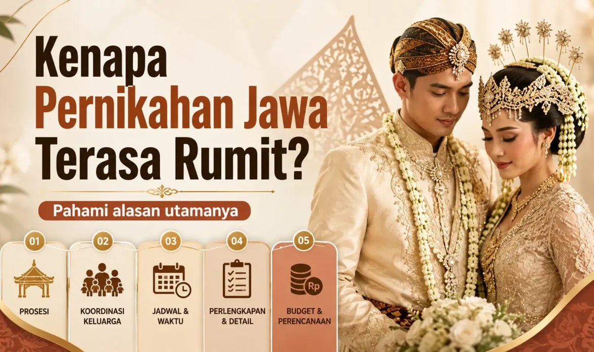 Mengapa Tradisi Pernikahan di Jawa Tergolong Rumit? Ini Alasannya