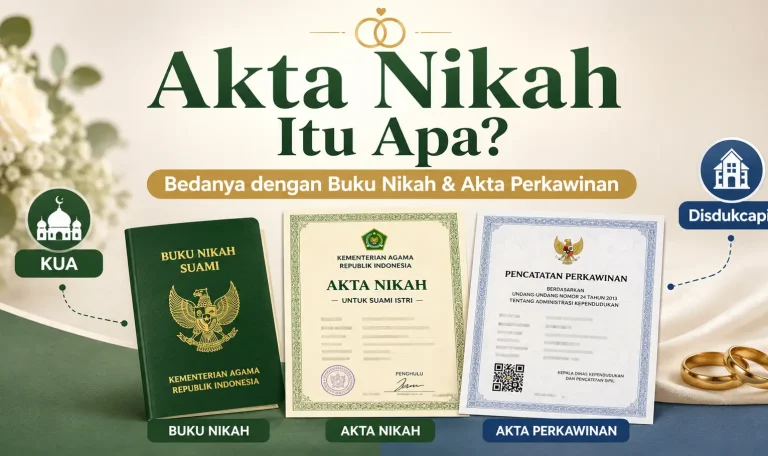 Mengenal Akta Nikah Adalah Dokumen Resmi yang Diterbitkan Oleh Dinas Kependudukan dan Pencatatan Sipil