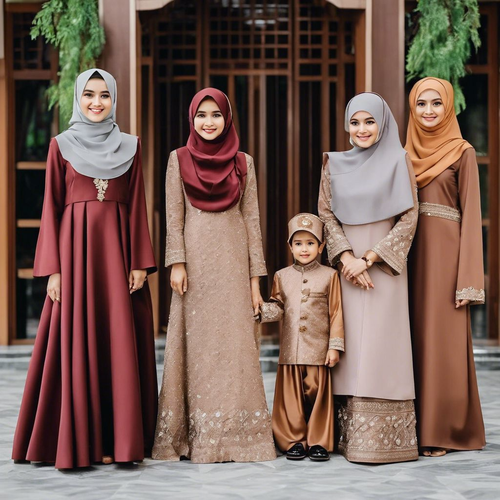 baju seragam keluarga untuk pesta pernikahan terbaru 2023