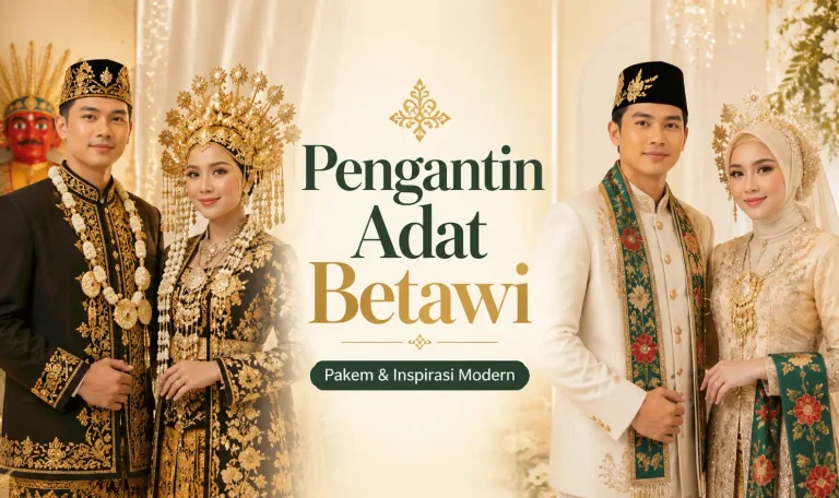 Pengantin Adat Betawi: Ciri Khas, Busana Pakem, dan Inspirasi Modern