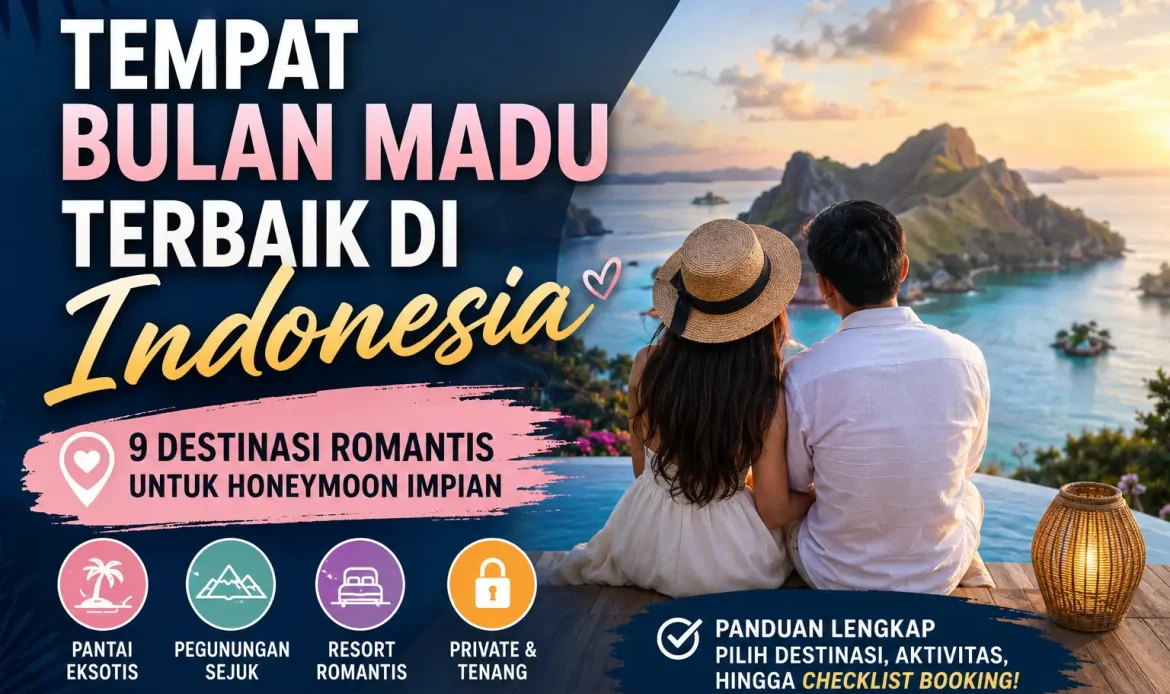 Tujuan Wisata Impian Tempat Bulan Madu di Indonesia