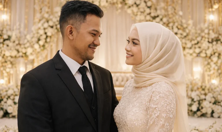 15 Inspirasi Gaya Foto Wedding di Pelaminan Elegan