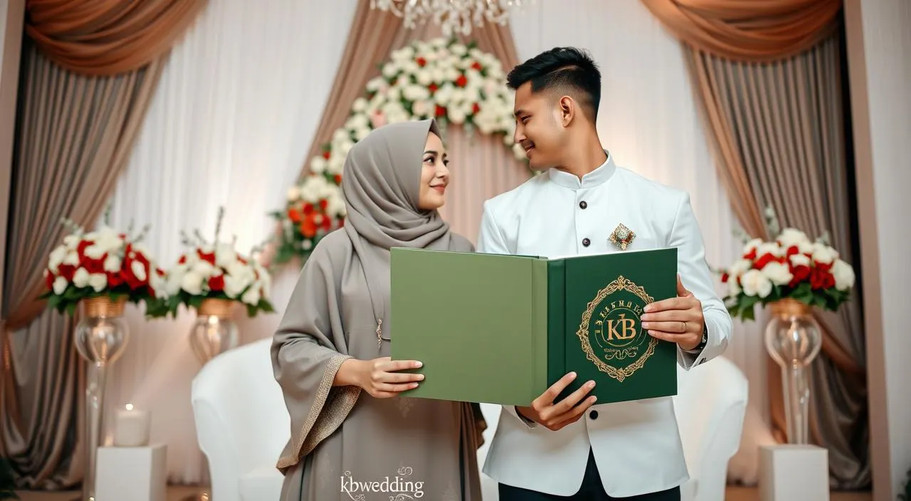 gaya foto wedding di pelaminan