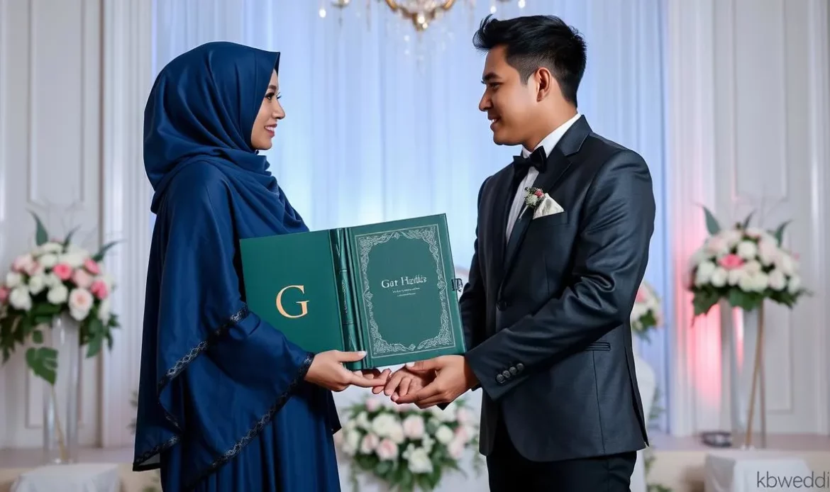 gaya foto wedding di pelaminan