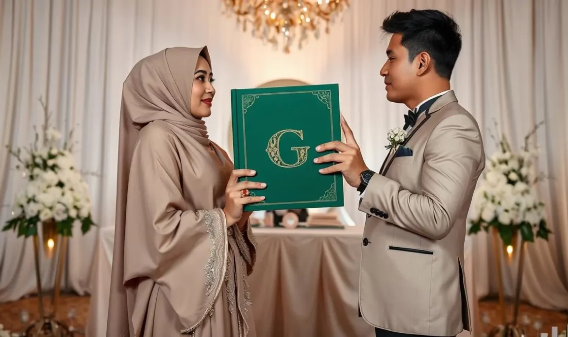gaya foto wedding di pelaminan