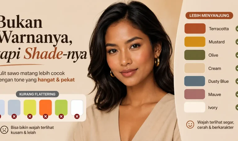 Jangan Tabu Warna yang Harus Dihindari Kulit Sawo Matang