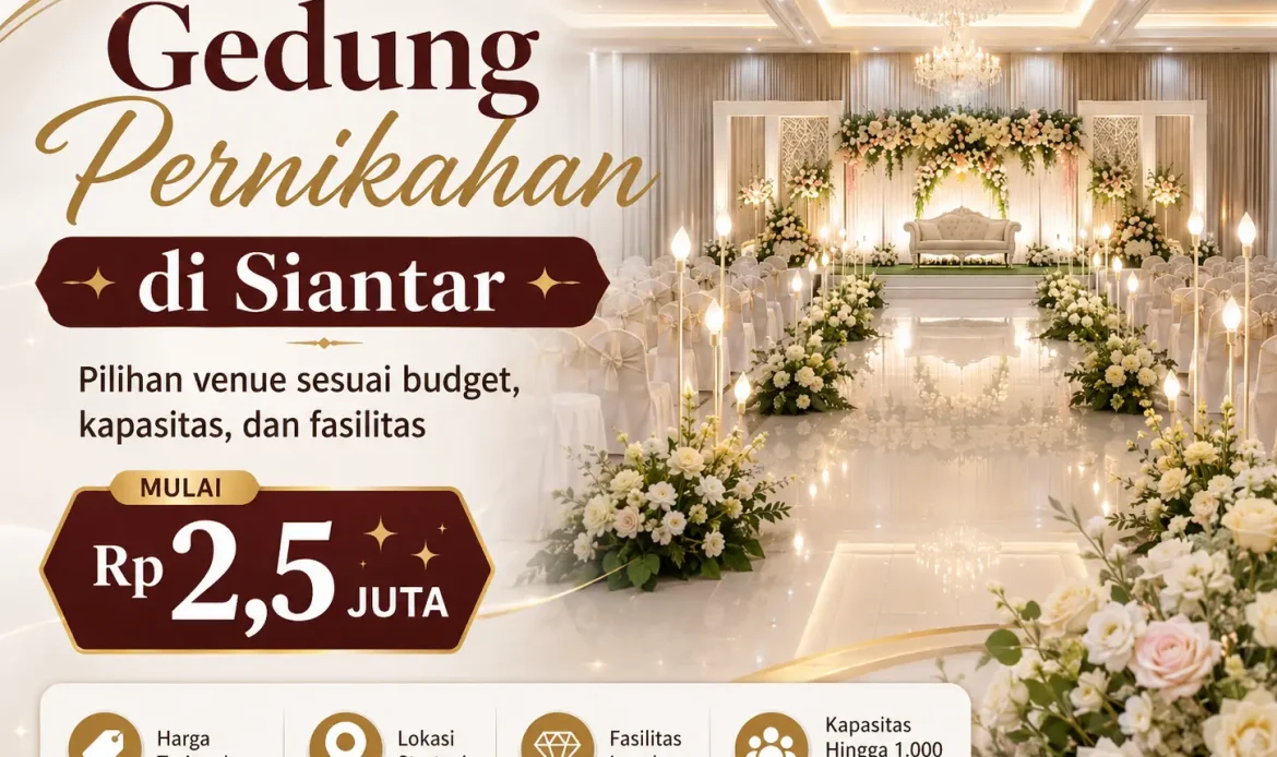 Gedung Pernikahan di Siantar