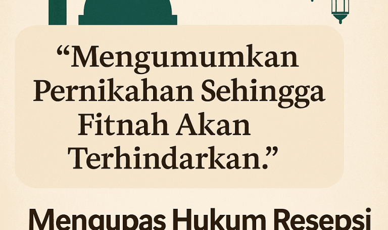 Mengupas Hukum Resepsi Pernikahan dalam Islam: Sunnah atau Kewajiban?