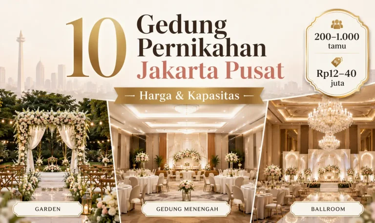 Gedung Pernikahan di Jakarta Pusat