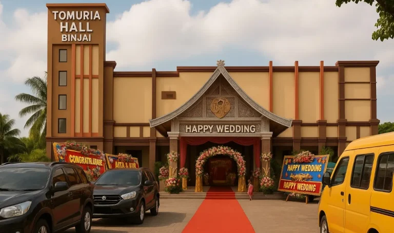 gedung tomuria hall binjai