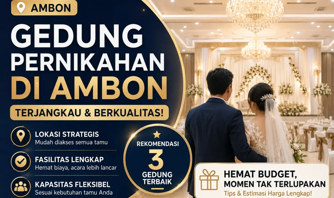 Gedung Pernikahan di Ambon
