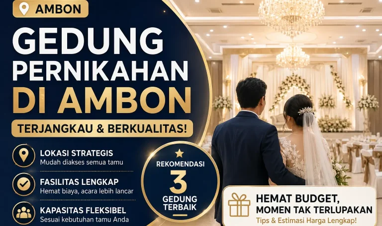 Gedung Pernikahan di Ambon