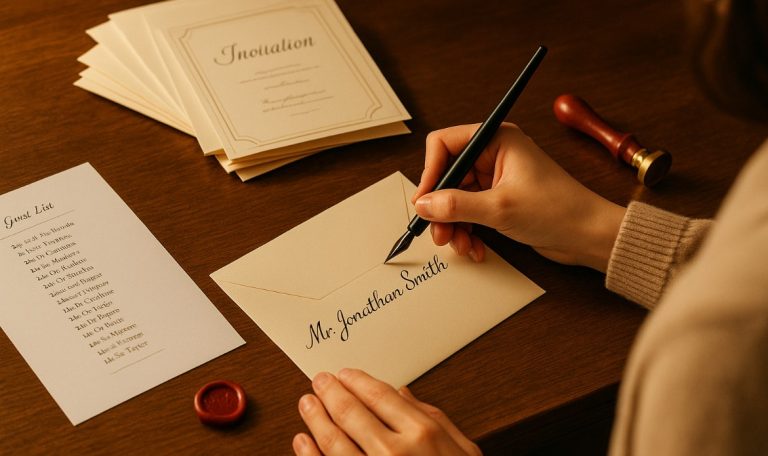 Tips WO: Penulisan Nama di Undangan Tulis Tangan agar Terlihat Elegan dan Formal