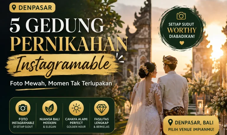 Gedung Pernikahan di Denpasar