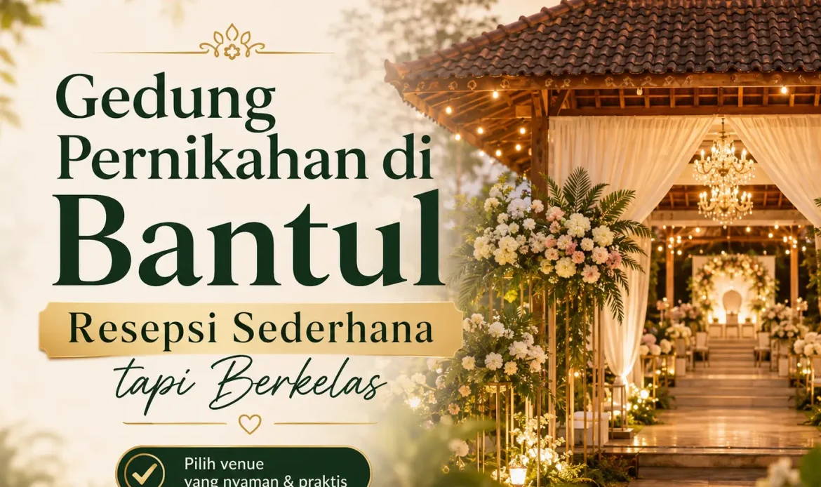 Gedung Pernikahan di Bantul
