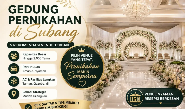 Gedung Pernikahan di Subang