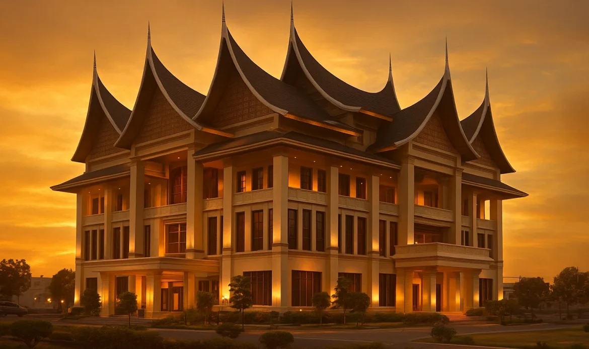 Spot Foto Instagramable di Gedung Rangkayo Basa Padang Spot Foto Instagramable di Gedung Rangkayo Basa Padang