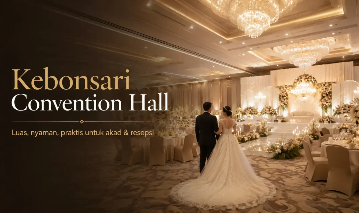 Pengalaman Menikah di Kebonsari Convention Hall Jember: Nyaman, Luas, dan Romantis Banget! Pengalaman Menikah di Kebonsari Convention Hall Jember: Nyaman, Luas, dan Romantis Banget!