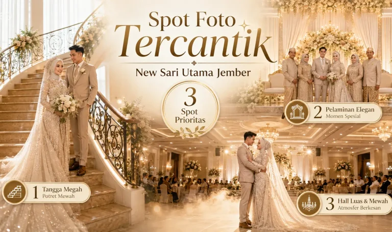 Spot Foto Tercantik di New Sari Utama Convention Hall Jember Spot Foto Tercantik di New Sari Utama Convention Hall Jember