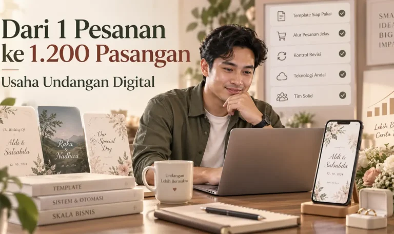 Cerita Nyata Usaha Undangan Digital yang Tak Disangka Sukses