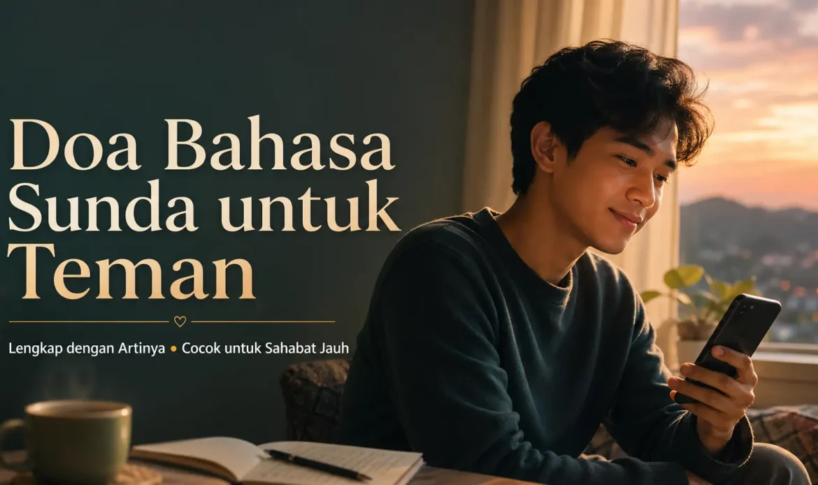 Doa Bahasa Sunda untuk Teman Lengkap dengan Artinya, Cocok untuk Sahabat Jauh Doa Bahasa Sunda untuk Teman Lengkap dengan Artinya, Cocok untuk Sahabat Jauh