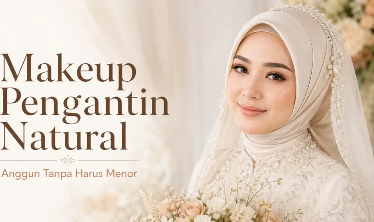 makeup pengantin natural