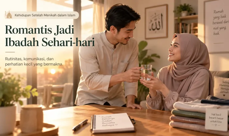 Kehidupan Setelah Menikah dalam Islam: Saat Romantis Berubah Jadi Ibadah Sehari-hari