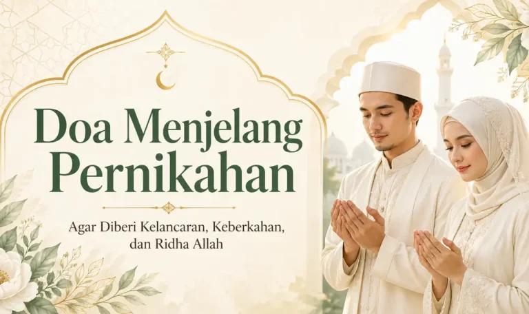 Doa Menjelang Pernikahan